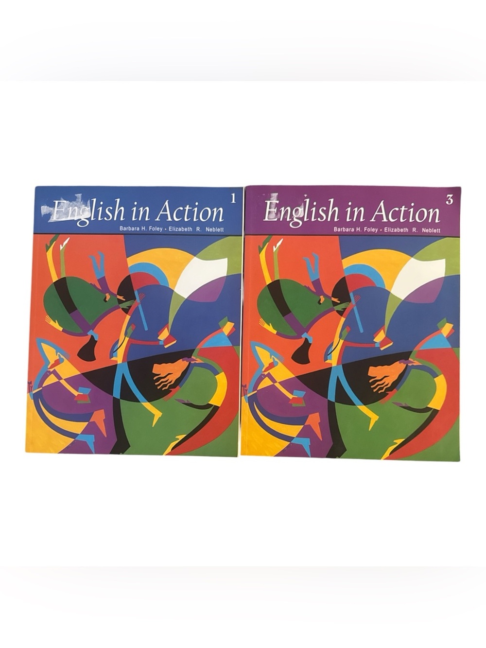English in Action Text Workbook 1 and 3 NEW Unused Educational School Books